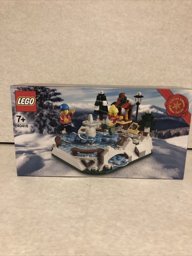 Lego 40416 patinoire noël - patinoire,